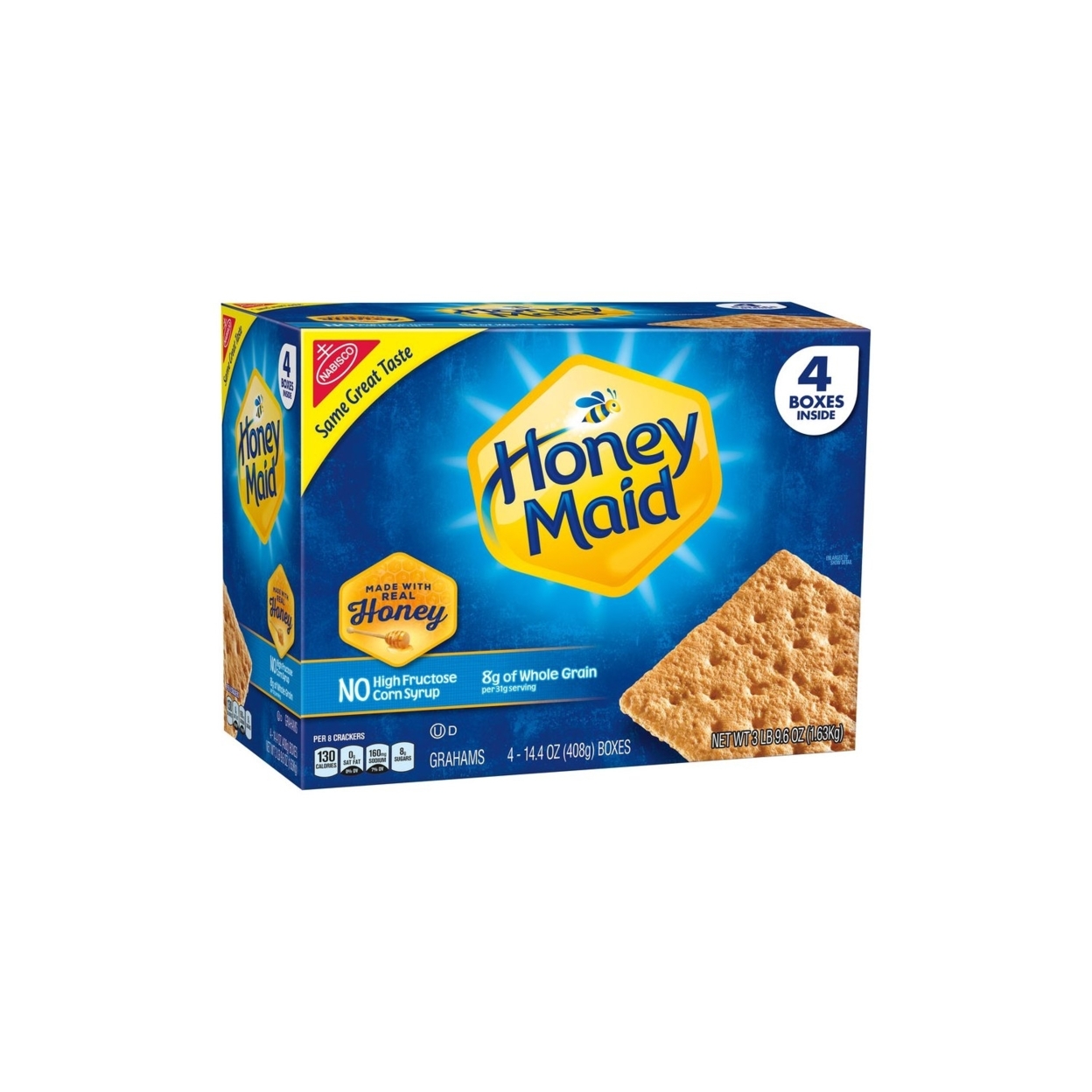 Nabisco Honey Maid Honey Graham Crackers (14.4 Ounce, 4 Pack)