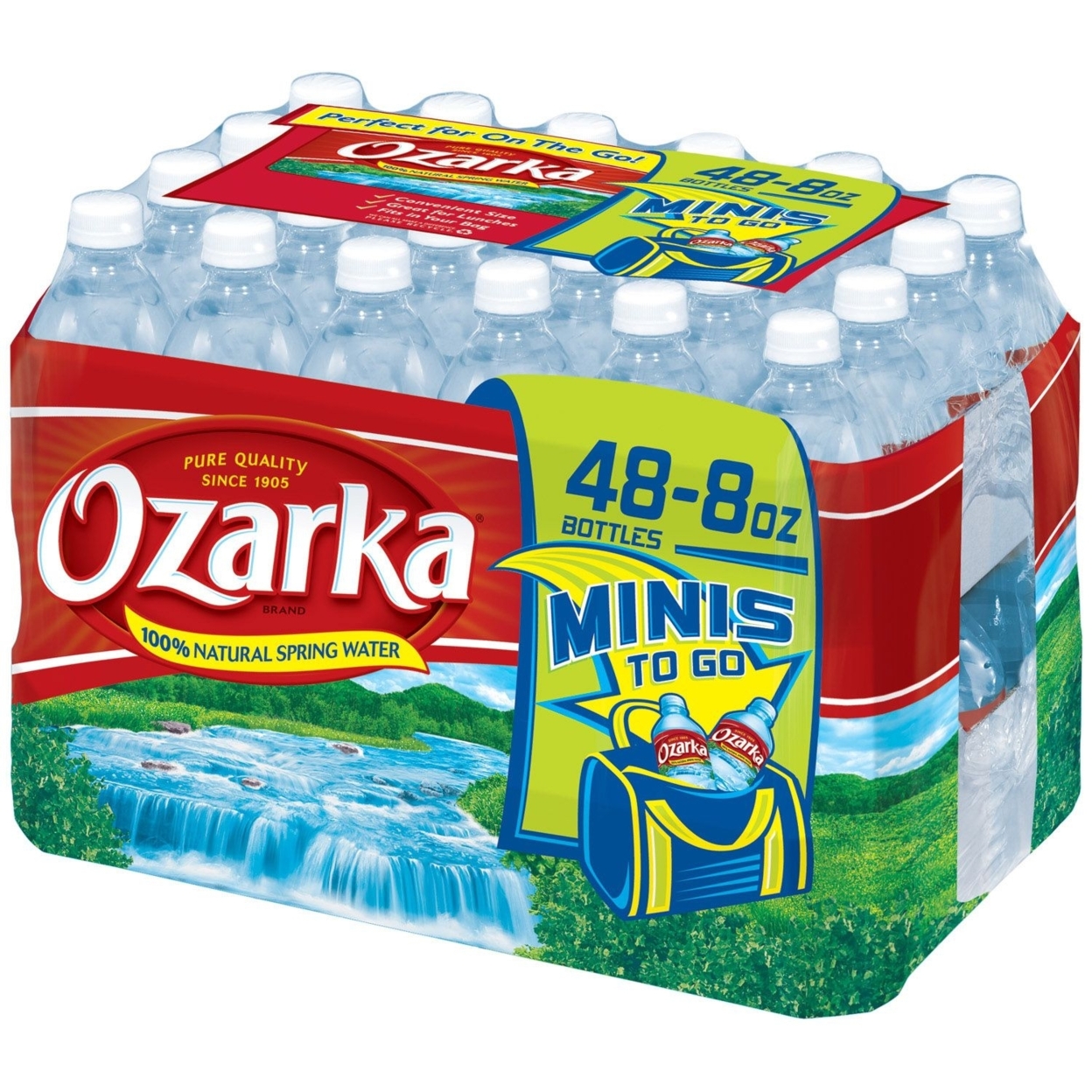 Ozarka Natural Spring Water - 48/8 Ounce