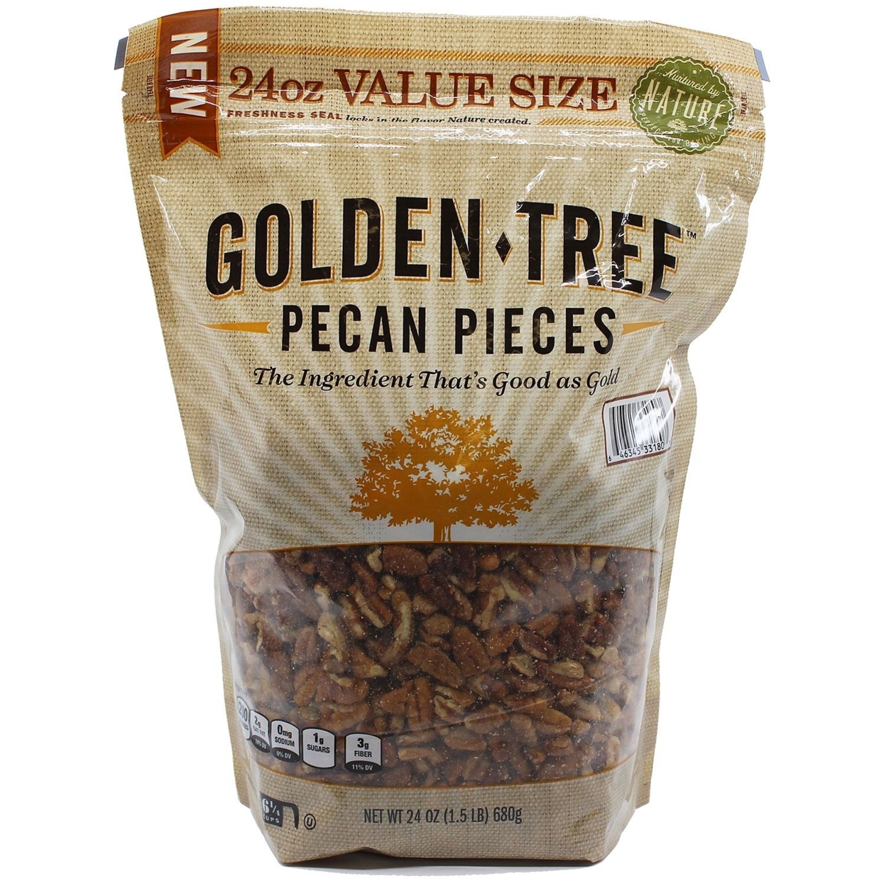Golden Tree Fancy Pecan Pieces (24 Ounce)