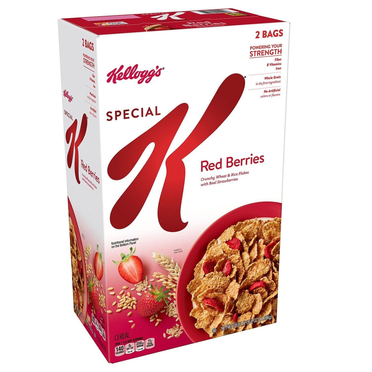 Kellogg's Special K Breakfast Cereal, Red Berries (38 Ounce)