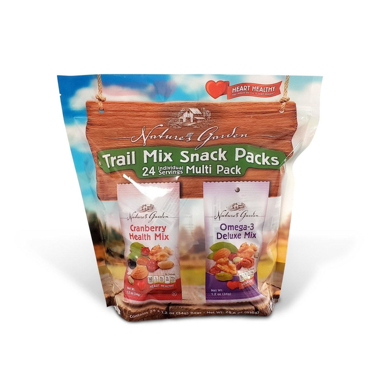 Nature's Garden Trail Mix Snack Packs (24 Count)