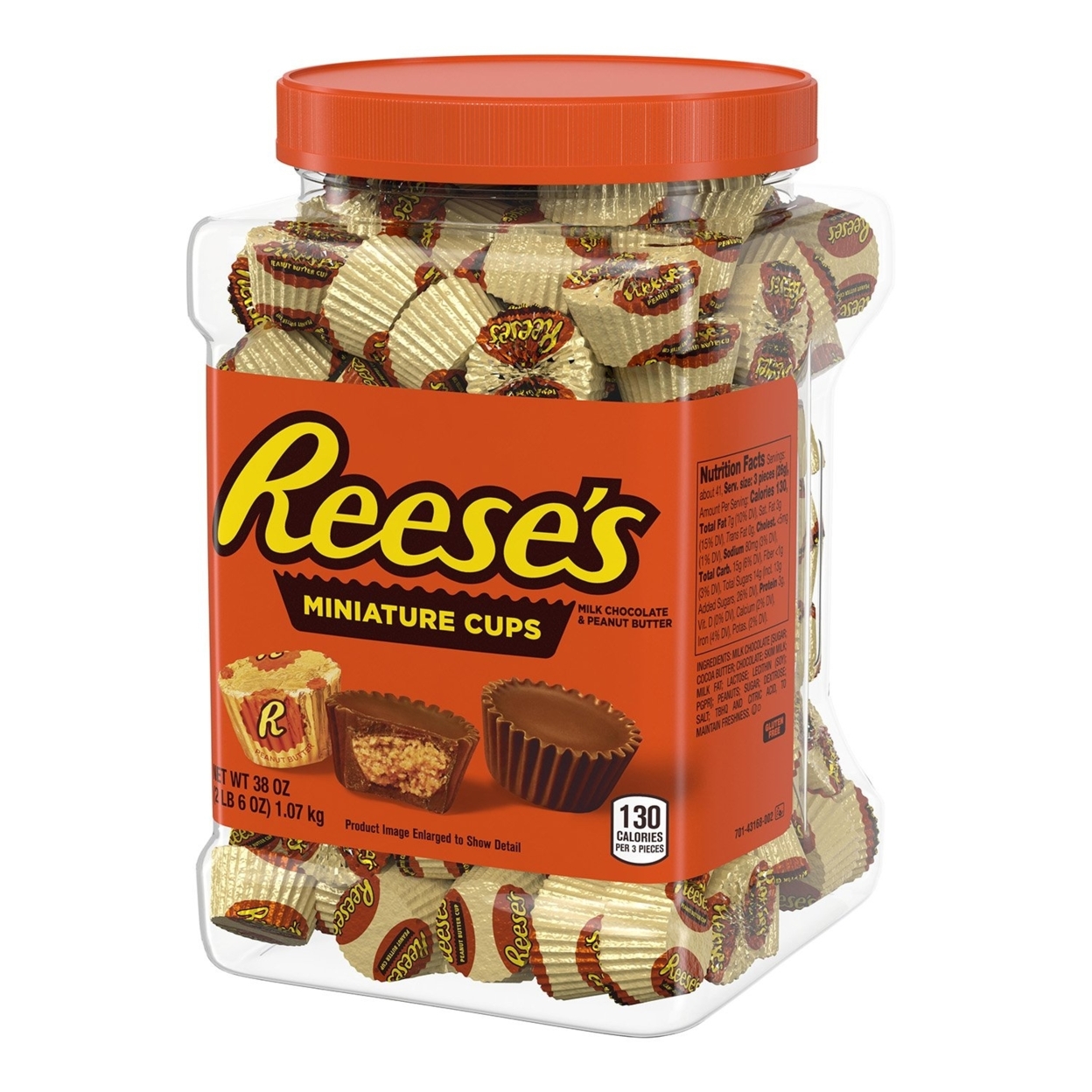 Reese's Miniatures Peanut Butter Cups (38 Ounce)