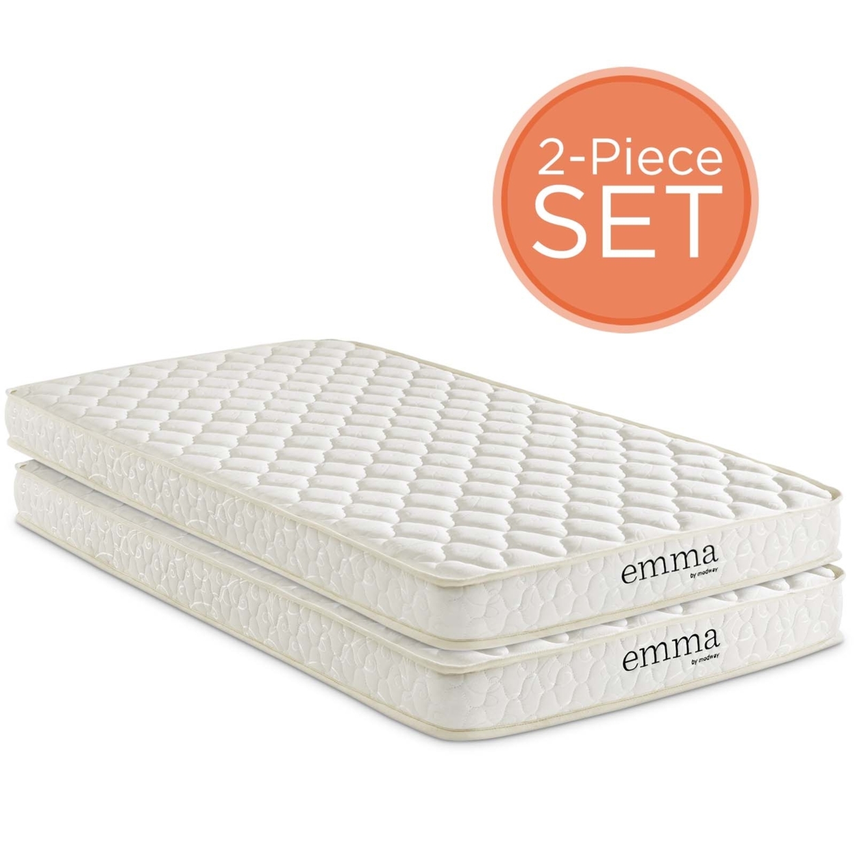 Emma 6 Twin Mattress Foam Set Of 2