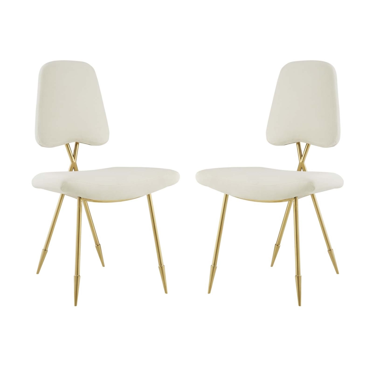 Ponder Dining Side Chair Set Of 2,Ivory