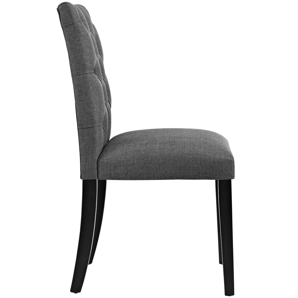 Duchess Dining Chair Fabric Set Of 4,Gray
