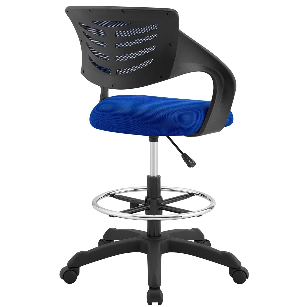 Thrive Mesh Drafting Chair,Blue