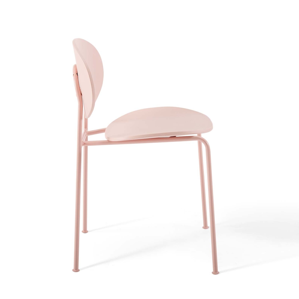 Palette Dining Side Chair Set Of 2,Pink
