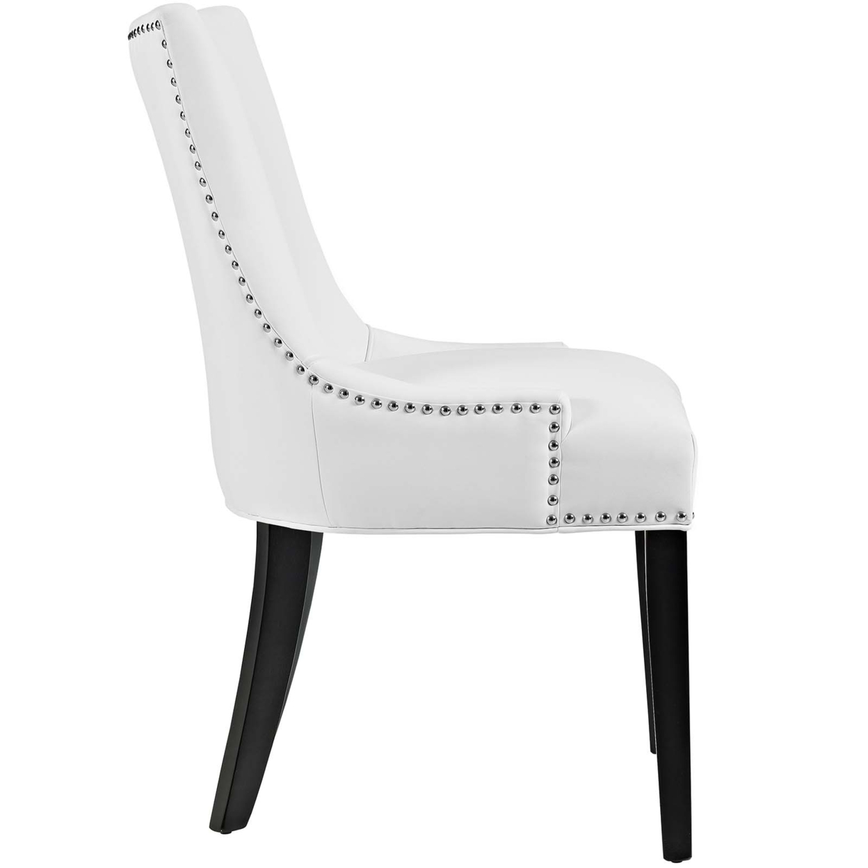 Marquis Dining Chair Faux Leather Set Of 2,White