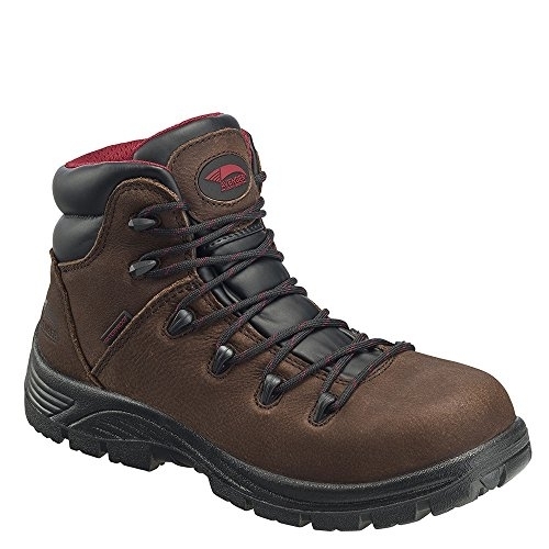 FSI FOOTWEAR SPECIALTIES INTERNATIONAL NAUTILUS Avenger Men's Waterproof Hiker Boot Composite Toe - A7221 BROWN - BROWN, 7.5-W