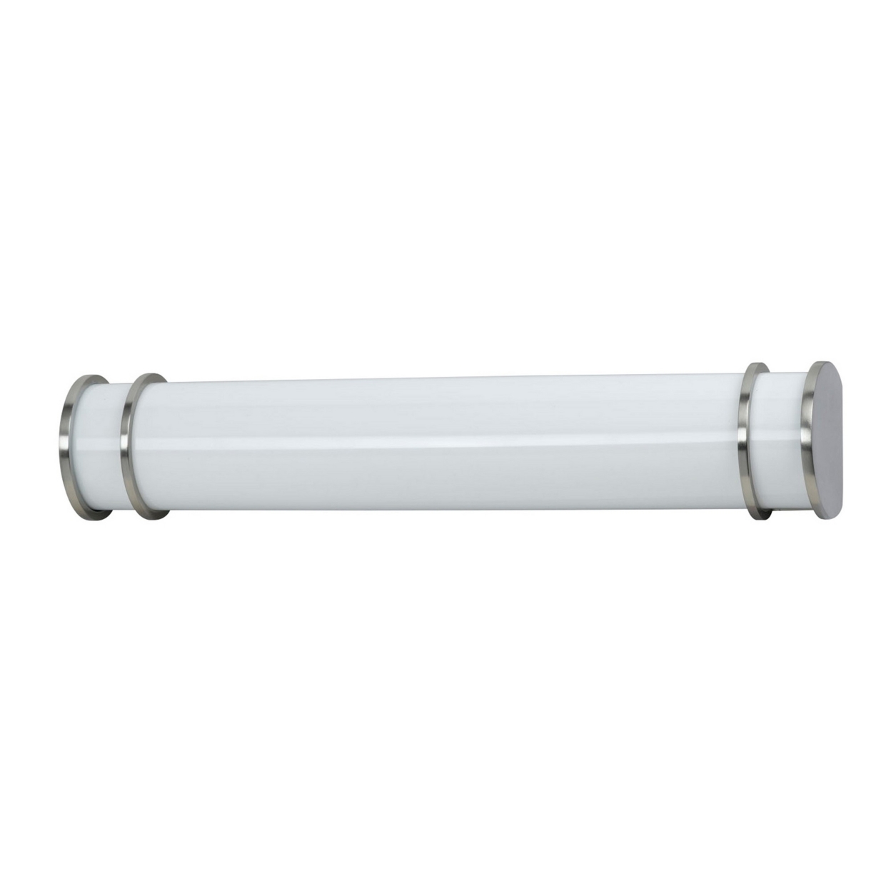 Pipe Design Metal Vanity Light With Hardwired Switch,Set Of 4, Medium,White- Saltoro Sherpi
