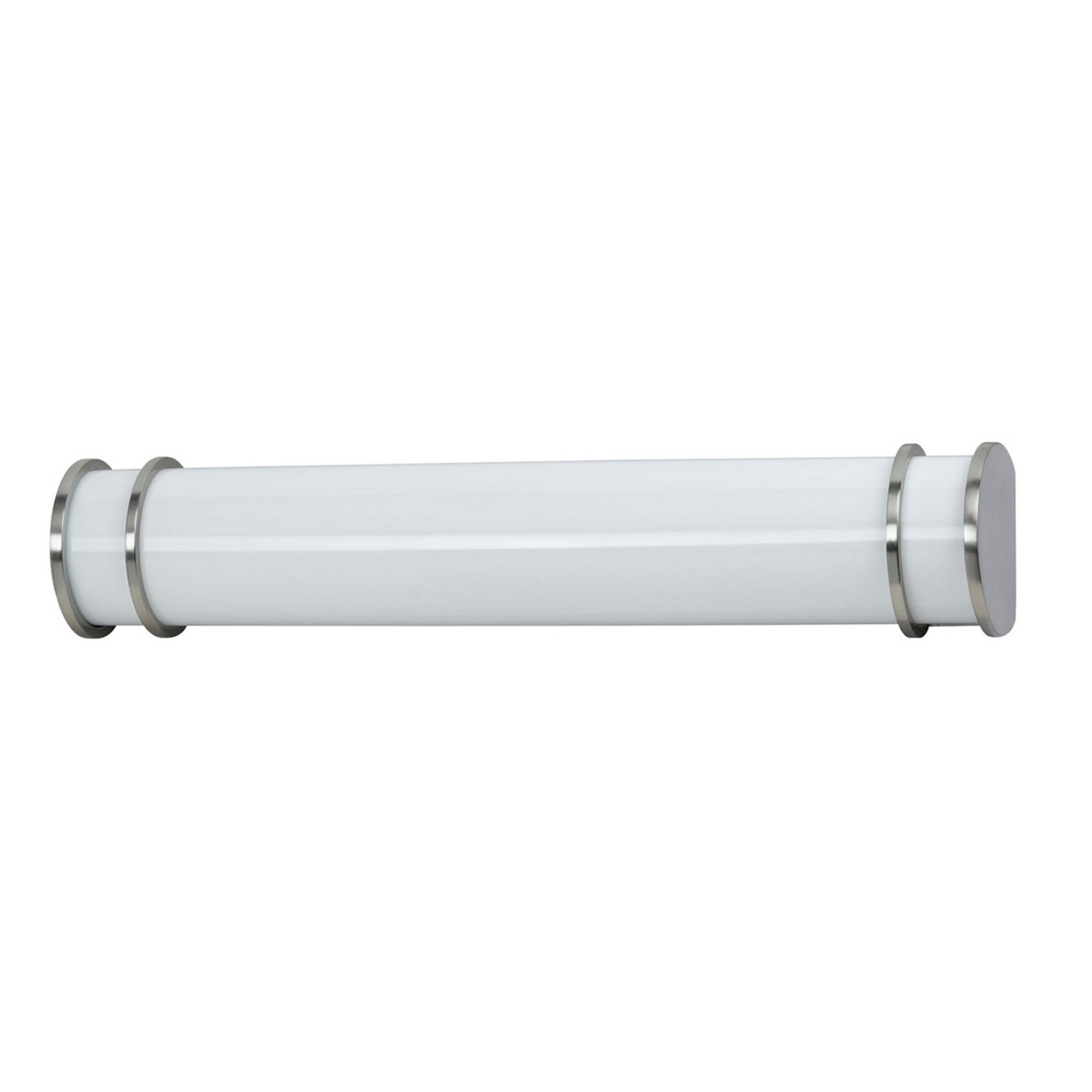 Pipe Design Metal Vanity Light With Hardwired Switch, Set Of 4, Small,White- Saltoro Sherpi