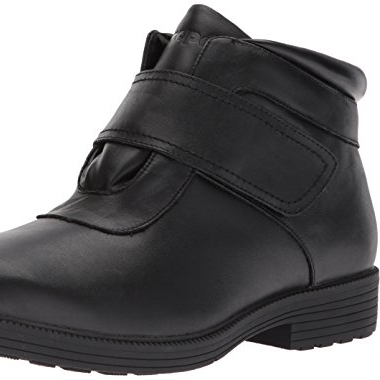 Propet Men's Tyler Chelsea Boot BLACK - BLACK, 12-D