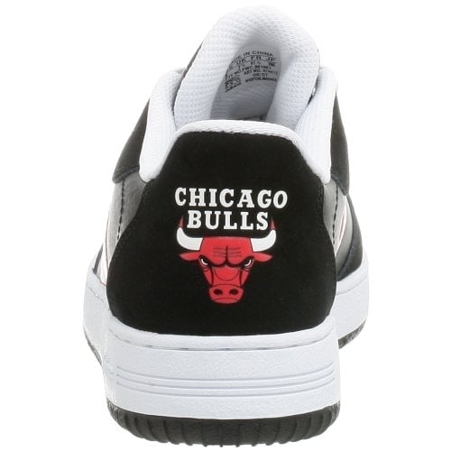 Adidas Men's BTB Low NBA Bulls Basketball Shoe - BLACK/RED/WHITE, 9-M