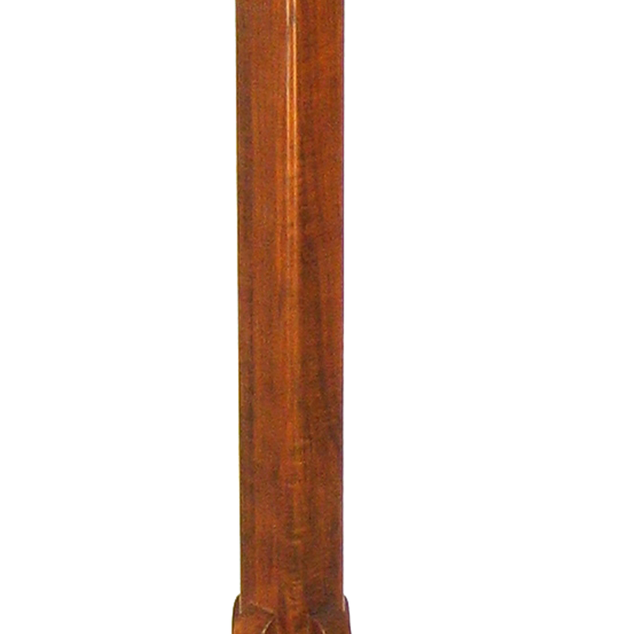 Wooden Coat Stand With X Frame Base And Metal Hooks, Oak Brown- Saltoro Sherpi
