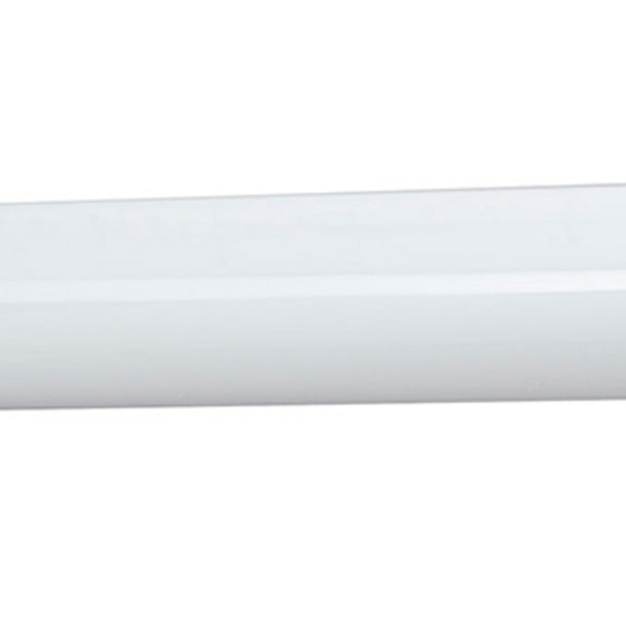 Pipe Design Metal Vanity Light With Hardwired Switch, Set Of 4, Large,White- Saltoro Sherpi