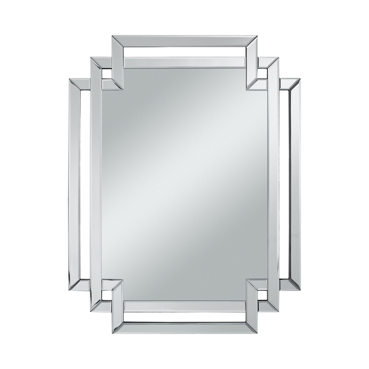 Cash Mirror - Accent Beveled Glass Wall Mounted