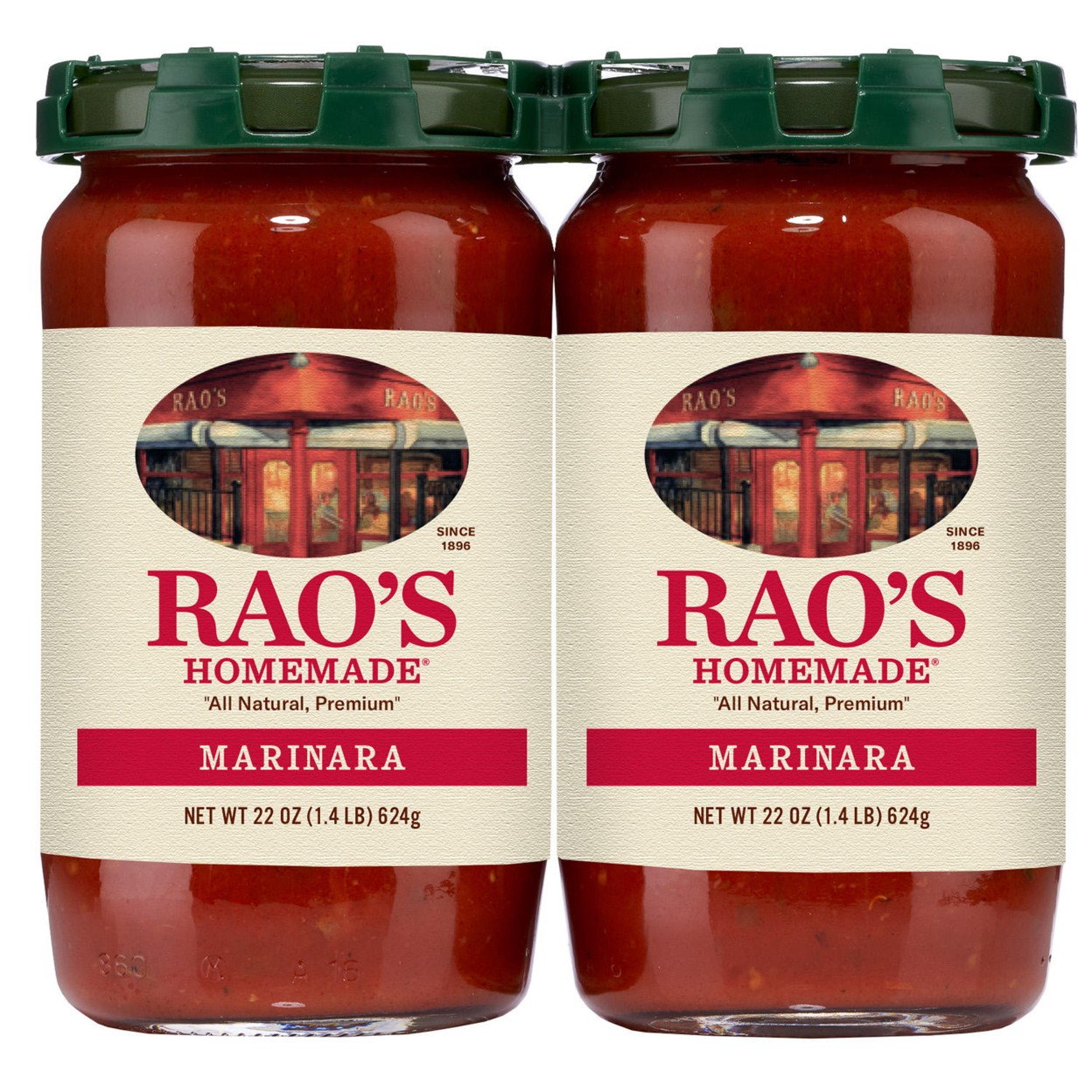 Rao's Homemade Marinara Sauce, 22 Ounce (2 Pack)