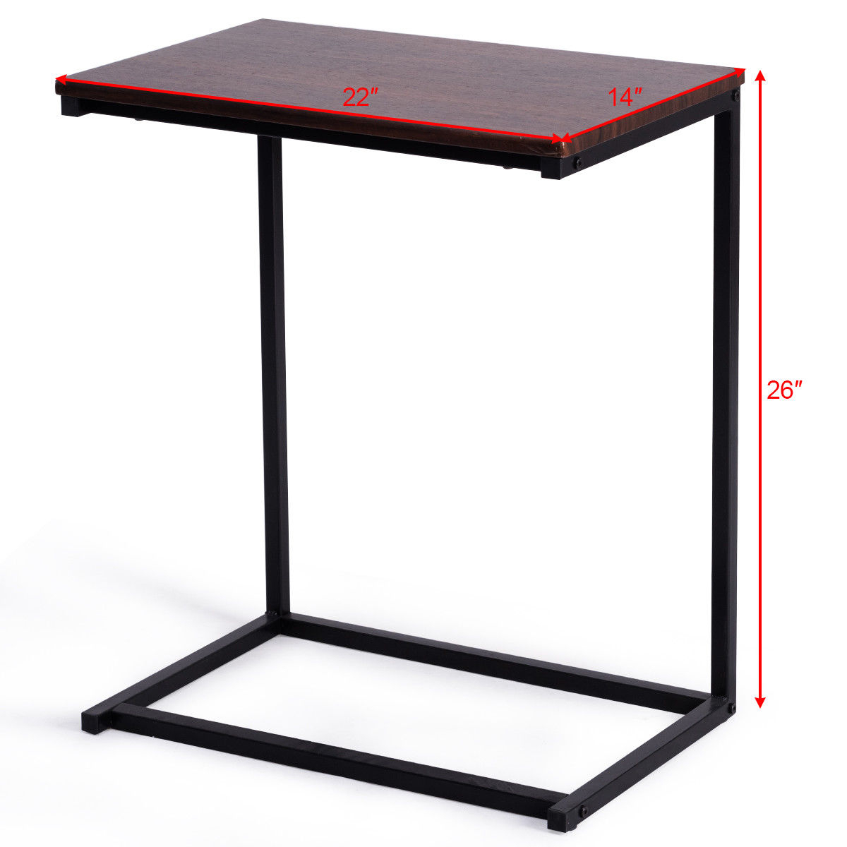 26'' Laptop Holder Sofa Side End Table C Table Home Office Furniture
