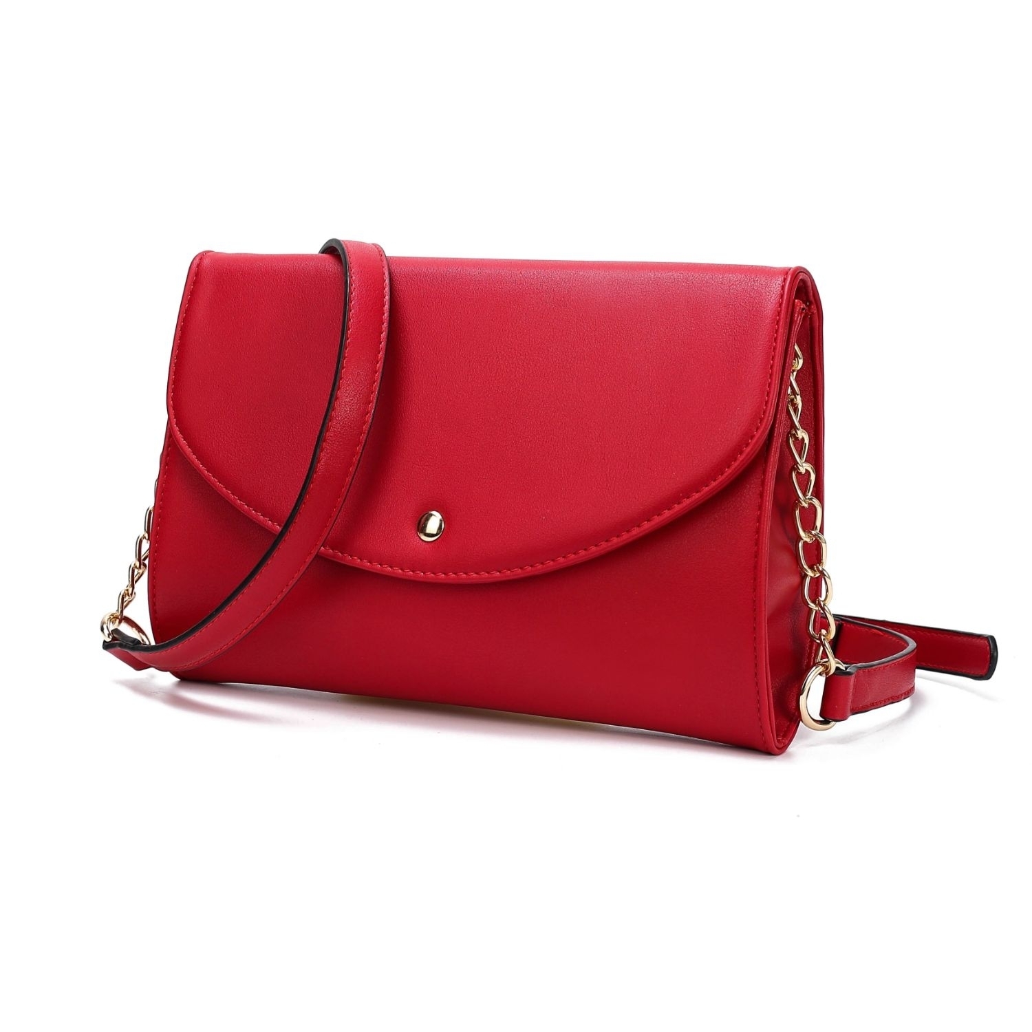 MKF Collection Candra Crossbody Handbag By Mia K. - Red