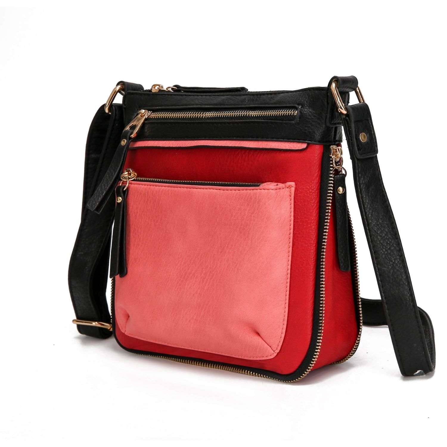 MKF Collection Tennie Crossbody Handbag By Mia K. - Red