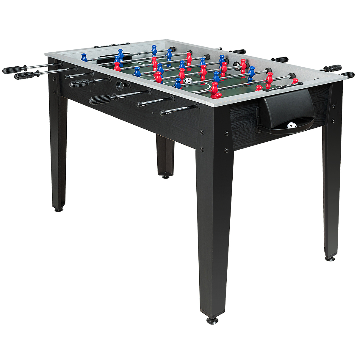 48'' Competition Sized Wooden Soccer Foosball Table Adults & Kids Home Recreation