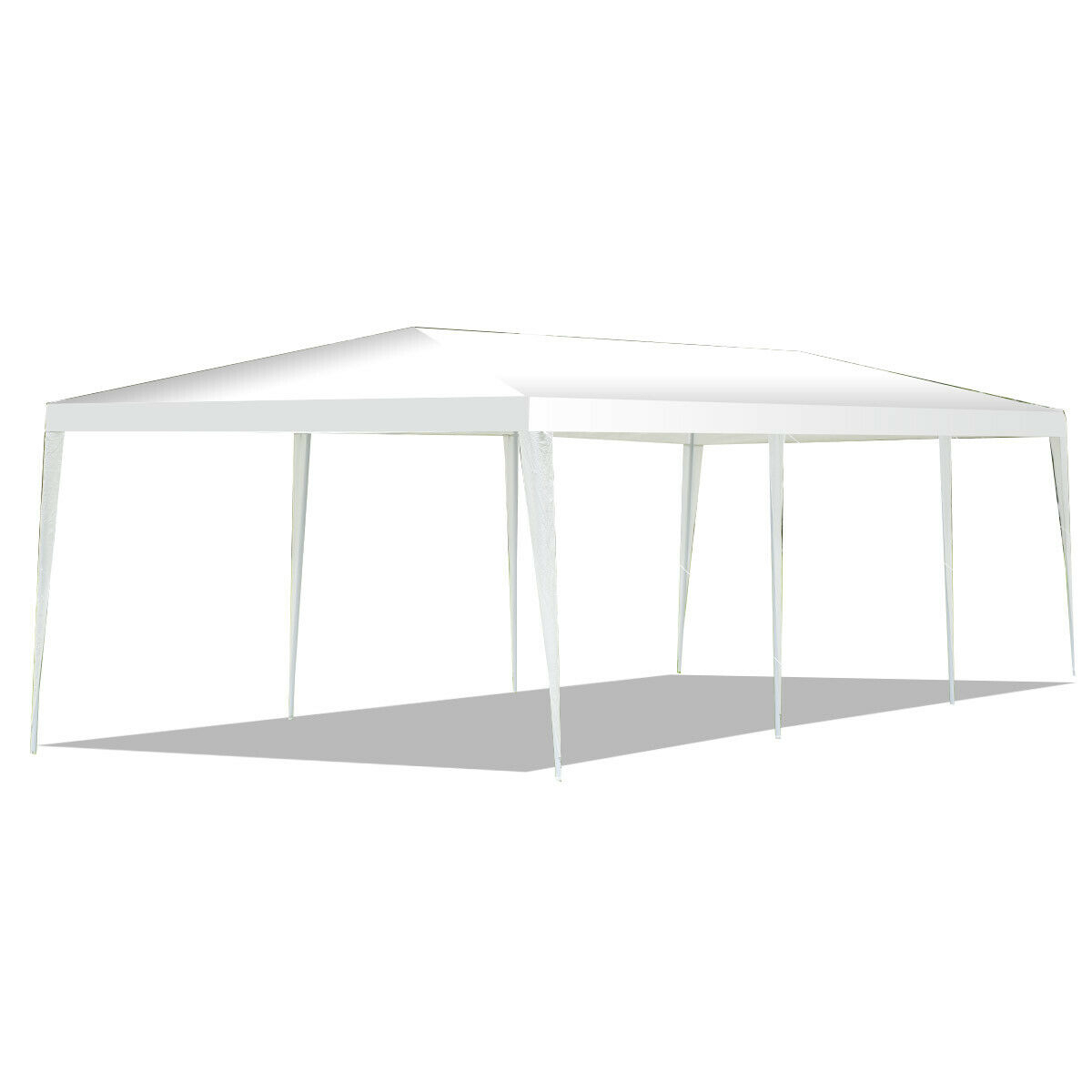 10' X 30' Outdoor Gazebo Canopy Wedding Party Patio Tent White