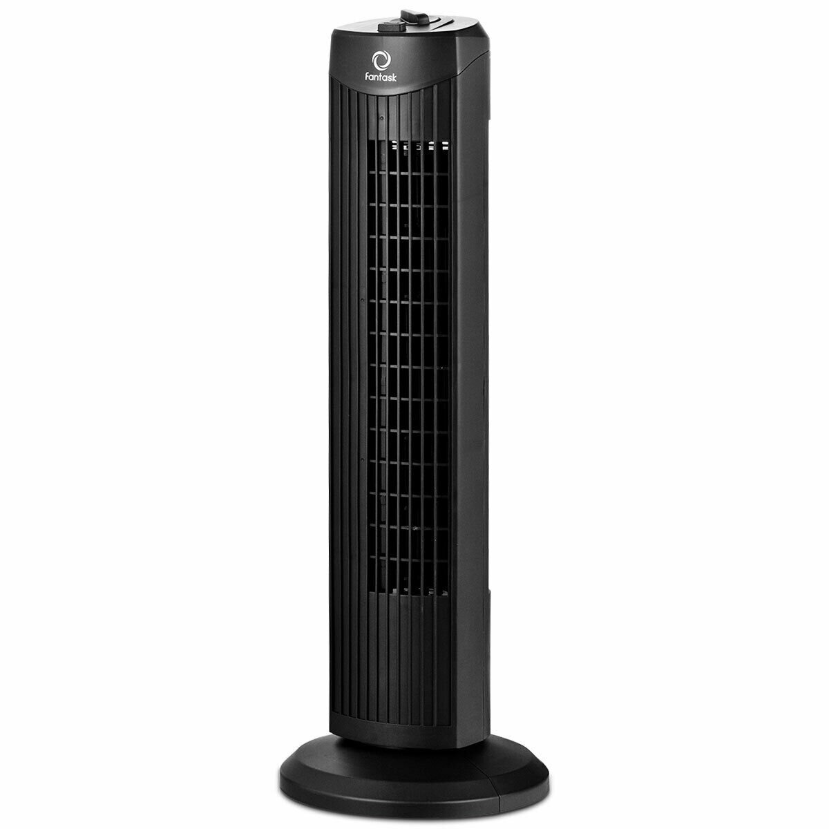 28'' Portable Oscillating Tower Fan W/ 3 Speed Low Noise Home Office Black
