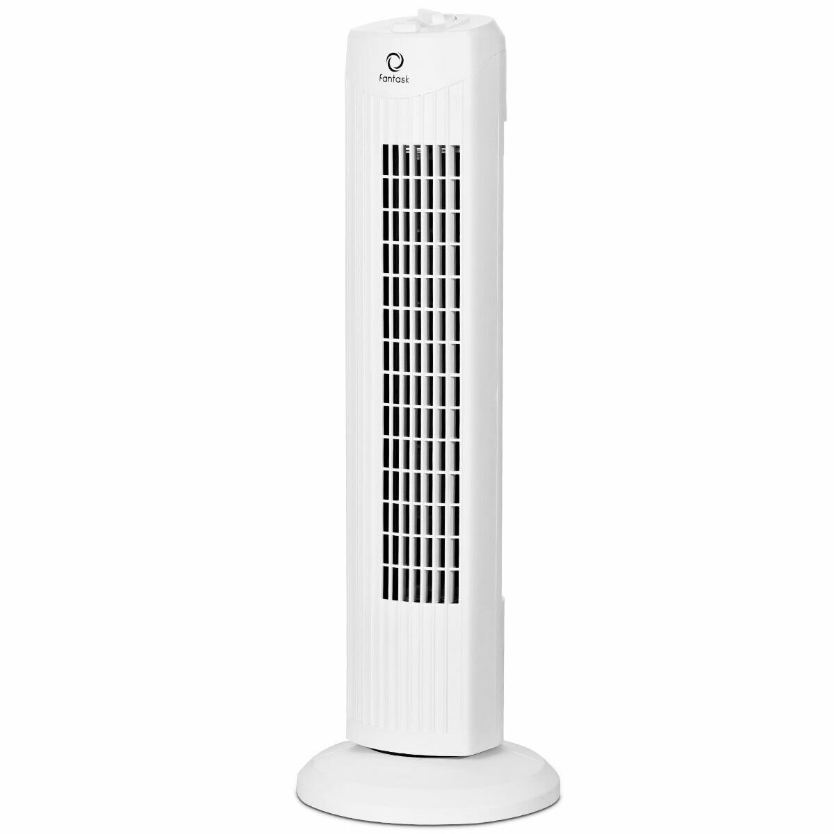 28'' Portable Oscillating Tower Fan W/ 3 Speed Low Noise Home Office White
