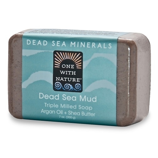 One With Nature Dead Sea Minerals Triple Milled Bar Soap Dead Sea Mud