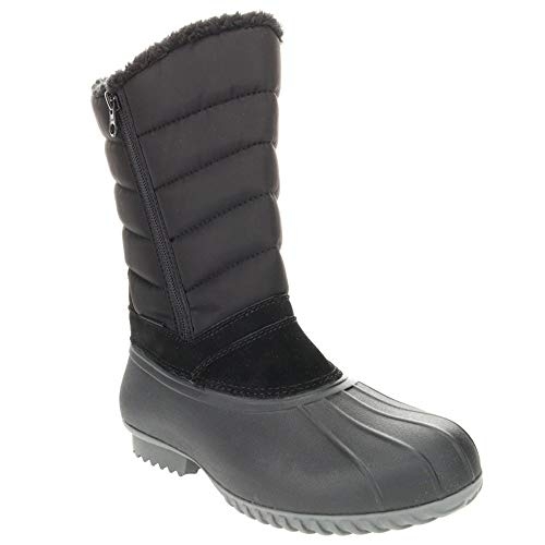 PropÃ©t Women's Illia Snow Boot BLACK - BLACK, 6.5 Wide