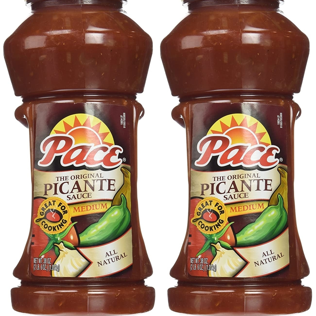 Pace The Original Picante Sauce, Medium - 38 Ounce Jar (2 Count)
