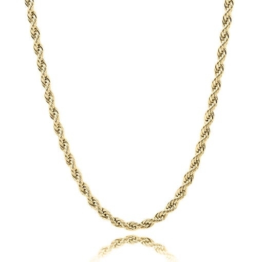 Gold Filled High Polish Finsh Rope Chain