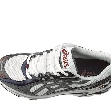 ASICS Men's Gel-Kumo Running Shoes White/Pewter/Burgundy - TN320.0178 WHITE/PEWTER/BURGUNDY - WHITE/PEWTER/BURGUNDY, 9