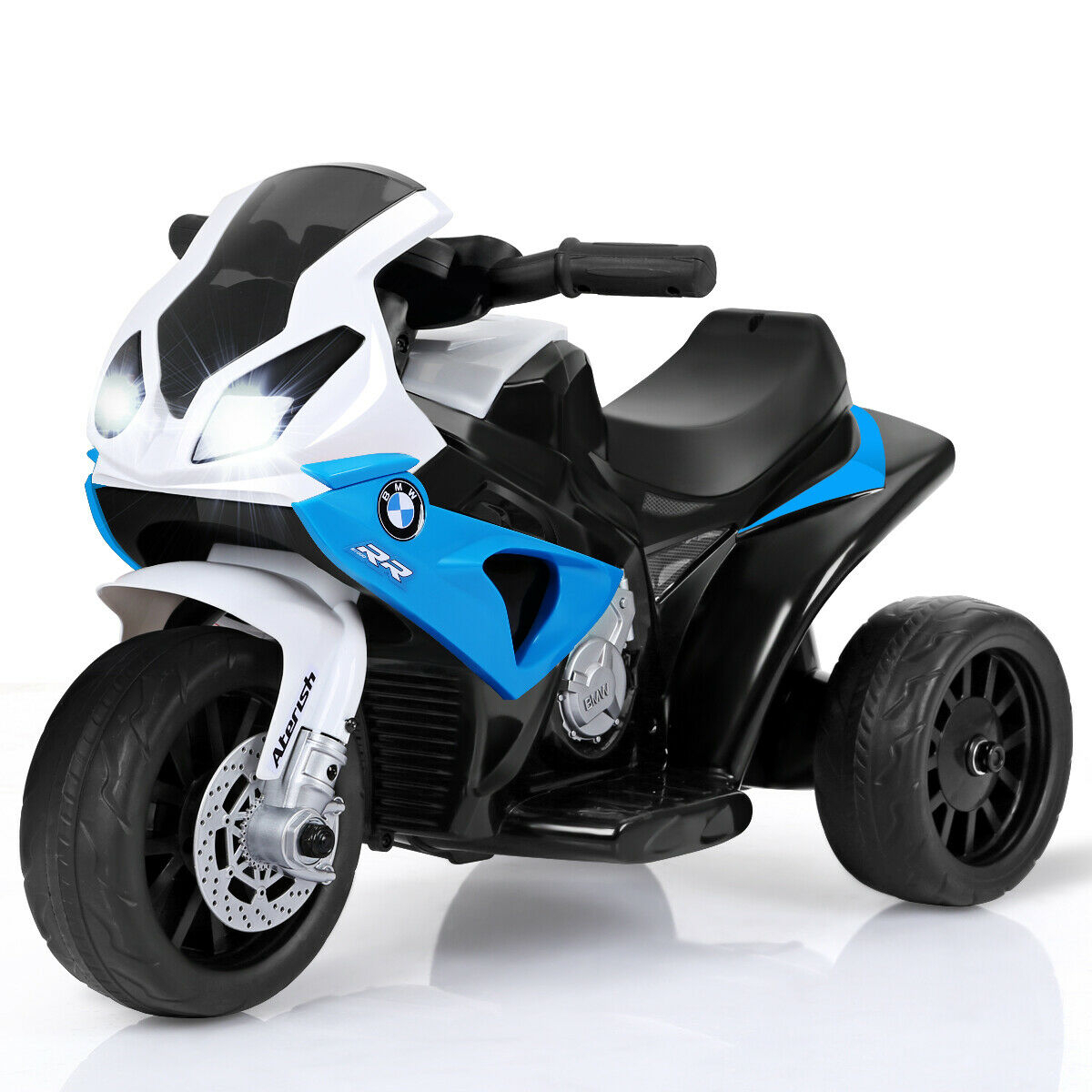 Kids Ride On Motorcycle BMW Licensed 6V Electric 3 Wheels Bicycle W/ Music&Light - Navy