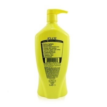 It's A 10 Miracle Brightening Shampoo (For Blondes) 1000ml/33.8oz