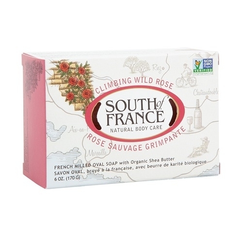 South Of France French Milled Bar Soap Climbing Wild Rose