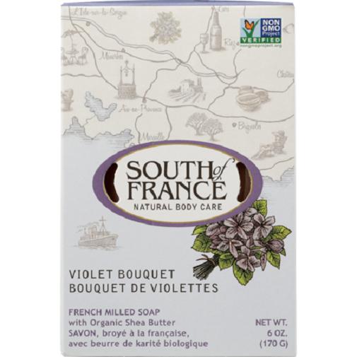 South Of France French Milled Bar Soap Violet Bouquet