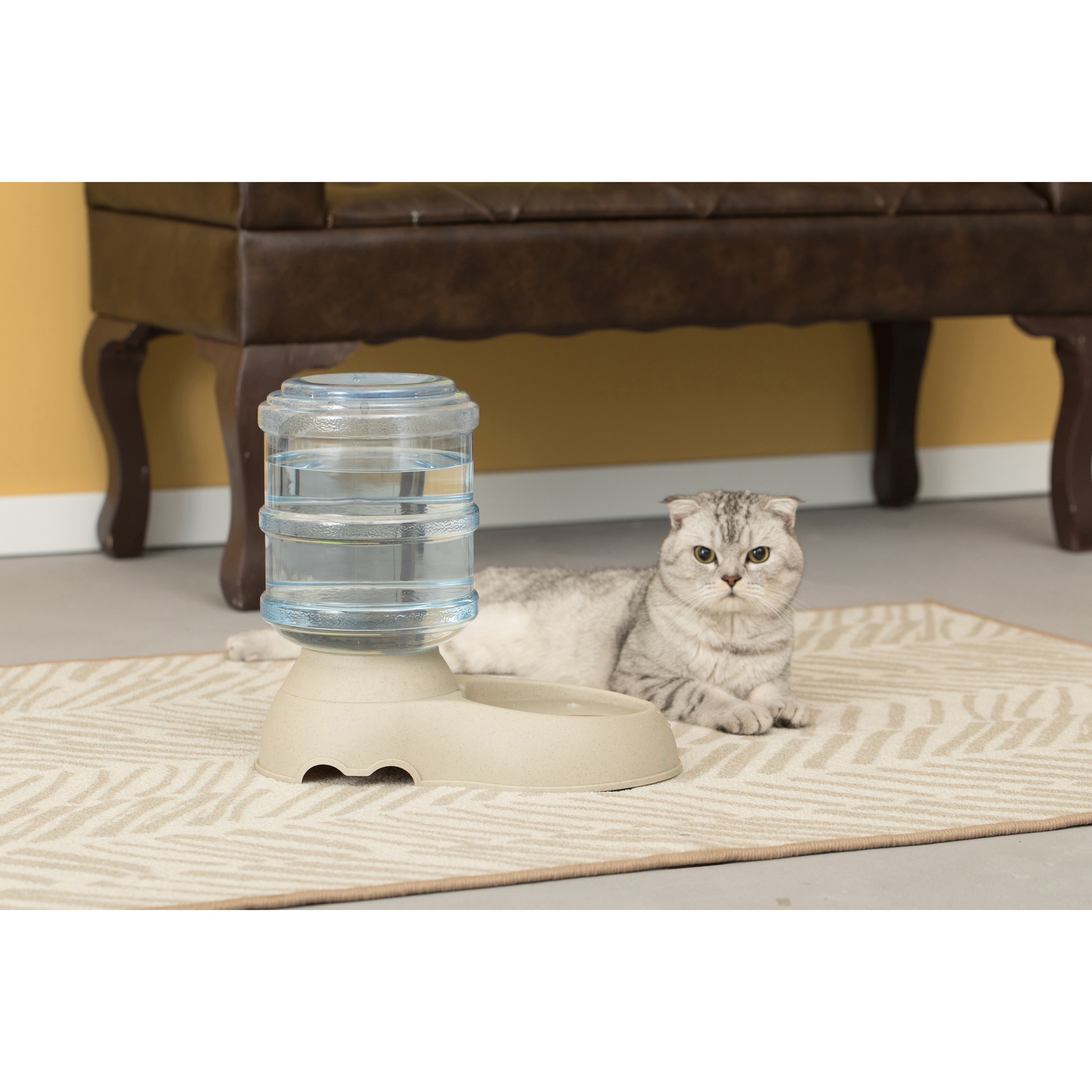 Automatic Self Dispensing Gravity Pet Feeder And Waterer For Cats And Dogs