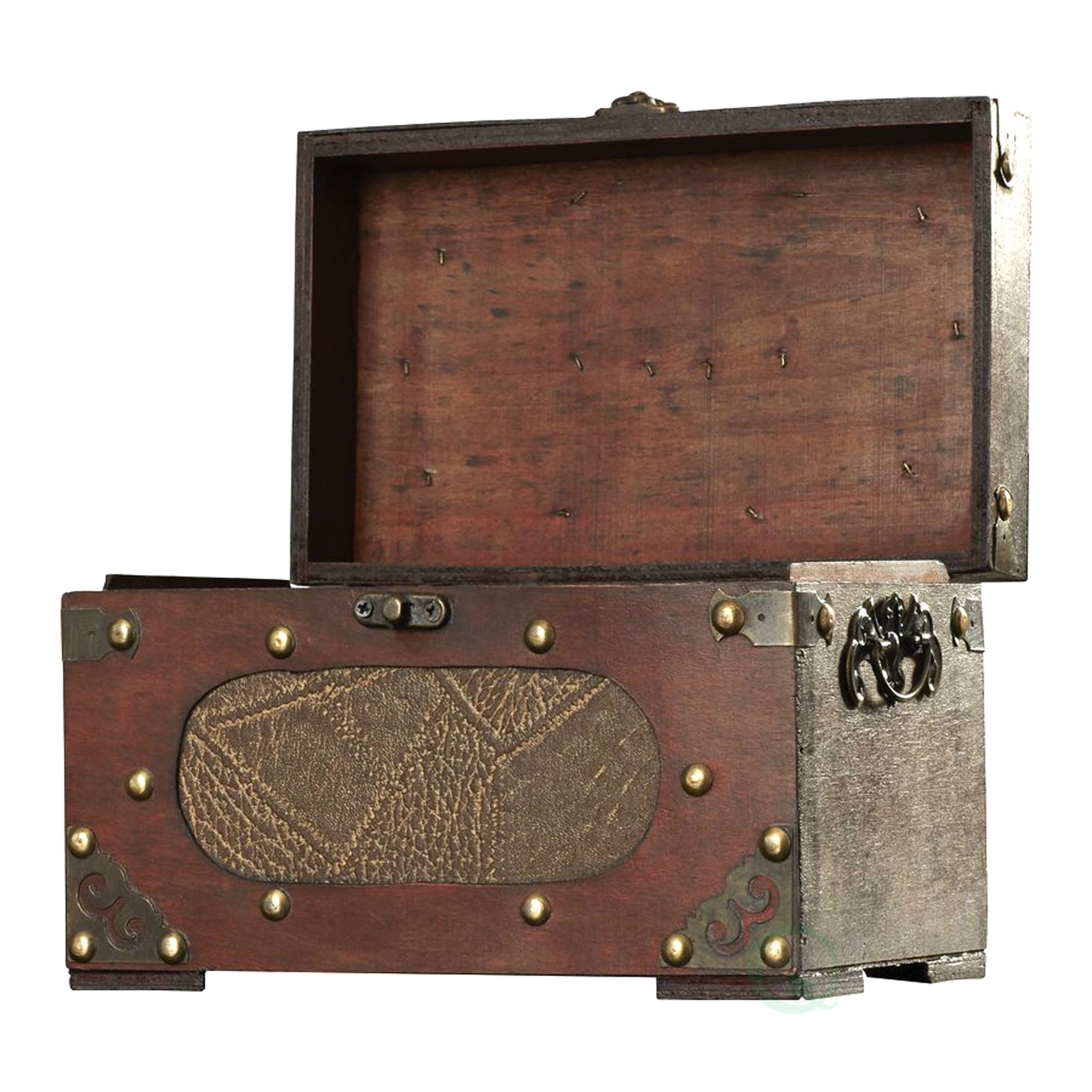 Antique Wooden Recipe Card Box