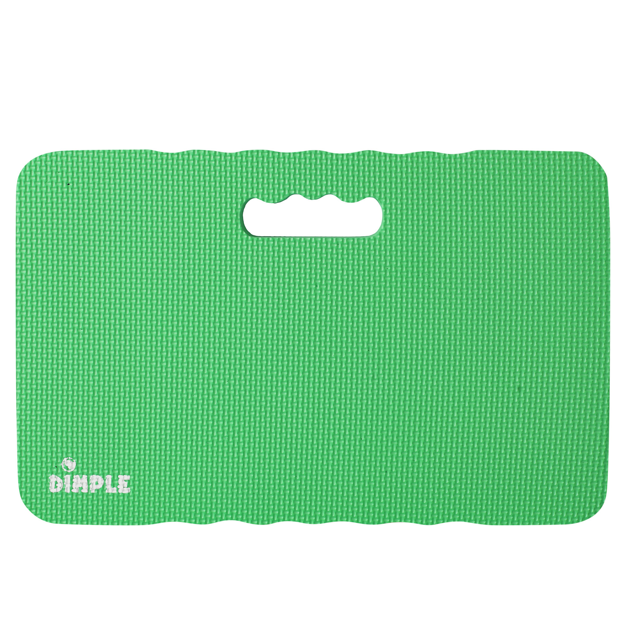 Dimple High Density 1.5 Thick Foam Comfort Kneeling Pad Mats For Gardening Knee Support, Exercise, Yoga Mat, Garden Cushions (Green)