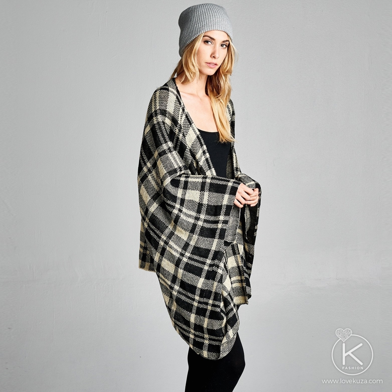 Get Your Plaid On Poncho