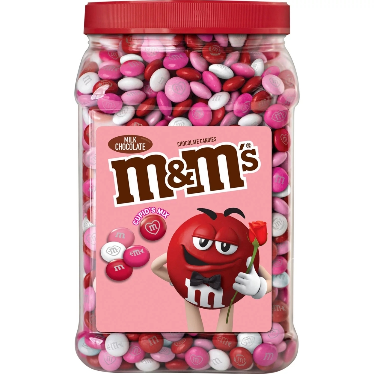 M&M'S Milk Chocolate Candy Cupid's Mix (62 Ounce)
