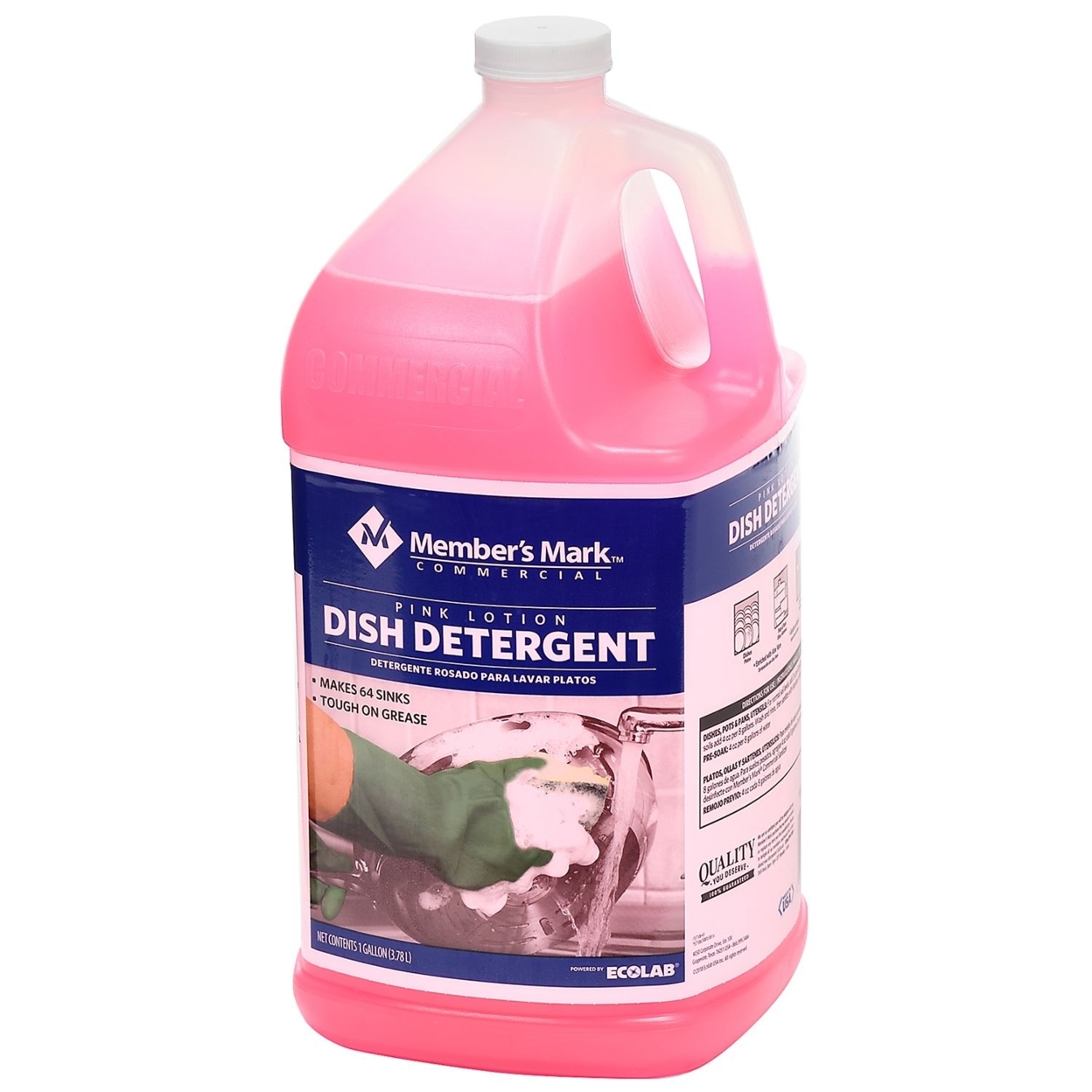 Member's Mark Commercial Pink Lotion Dish Detergent (1 Gallon)