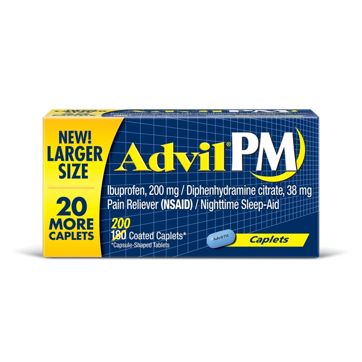Advil PM Caplets (200 Count)