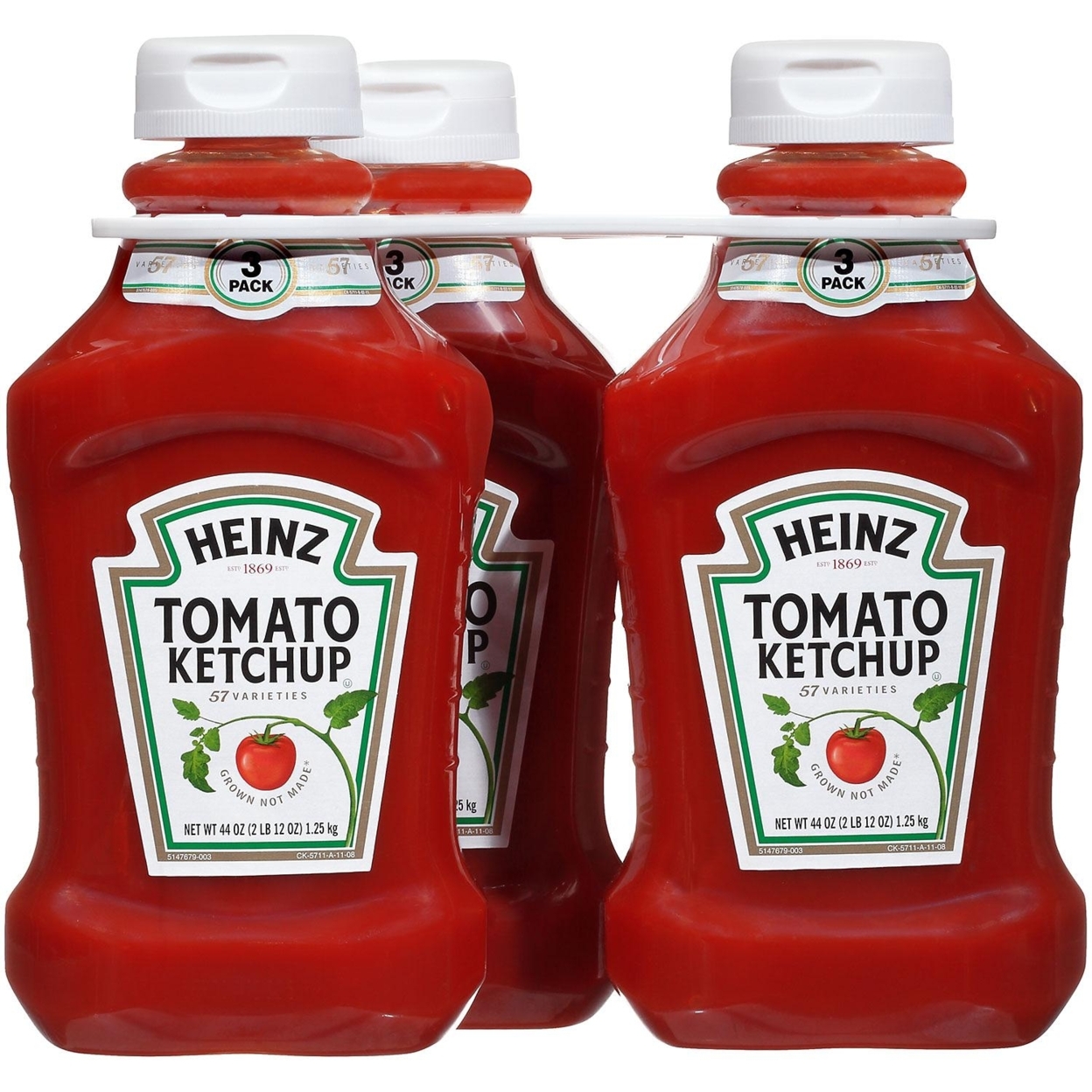Heinz Tomato Ketchup, 44 Ounce (3 Pack)