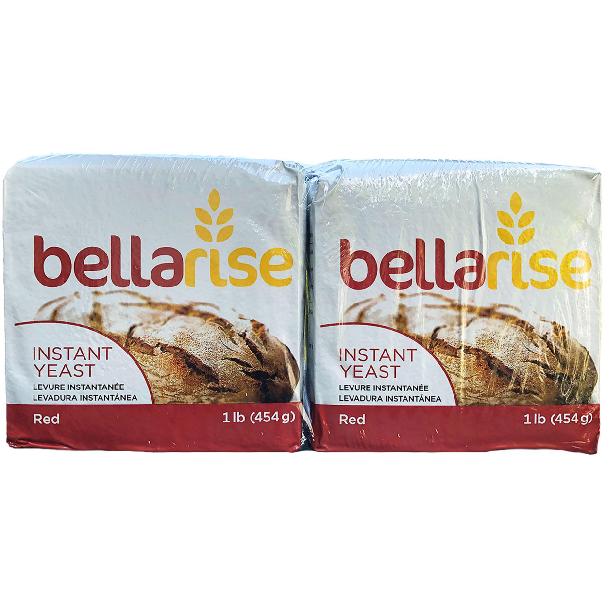 Bellarise Instant Dry Yeast, 16 Ounce (2 Pack)