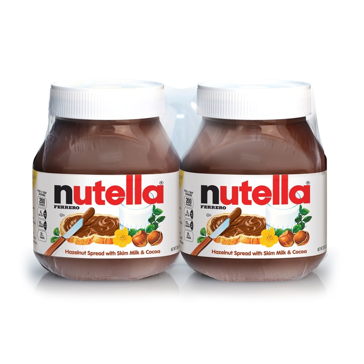 Nutella Twin Pack (26.5 Ounce Jars, 2 Count)