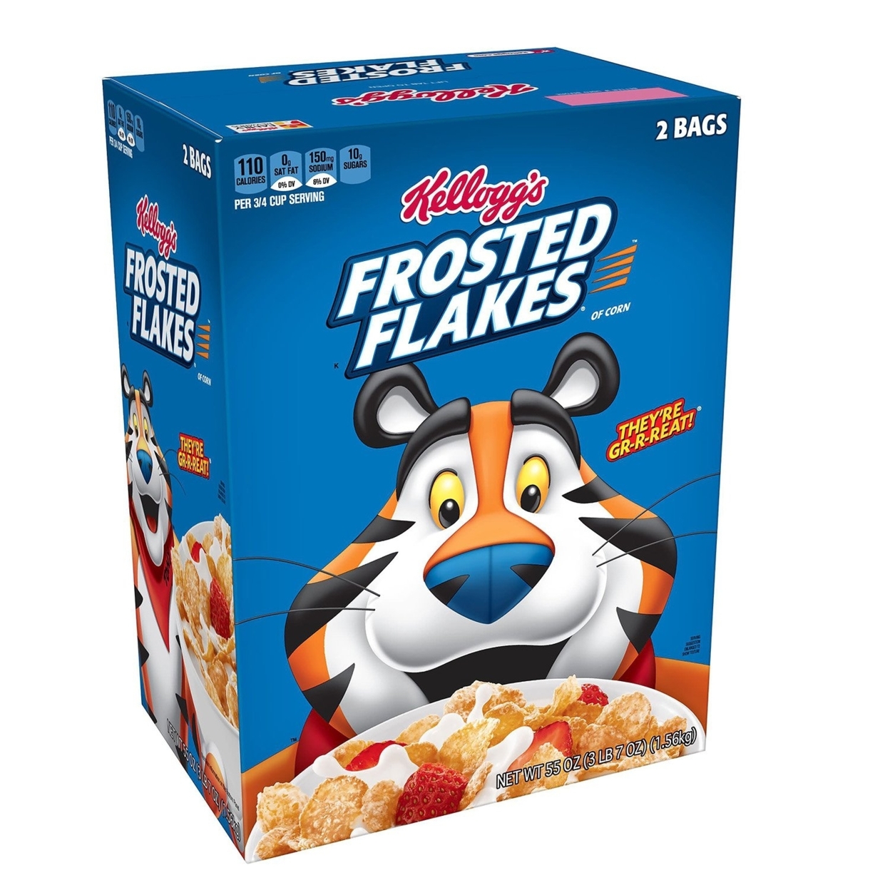 Kellogg's Frosted Flakes Cereal (55 Ounce)