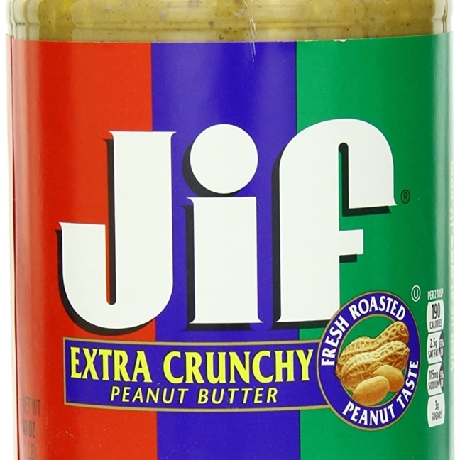 Jif Extra Crunchy Peanut Butter Twin Pack, 2 - 48 Ounce Jars