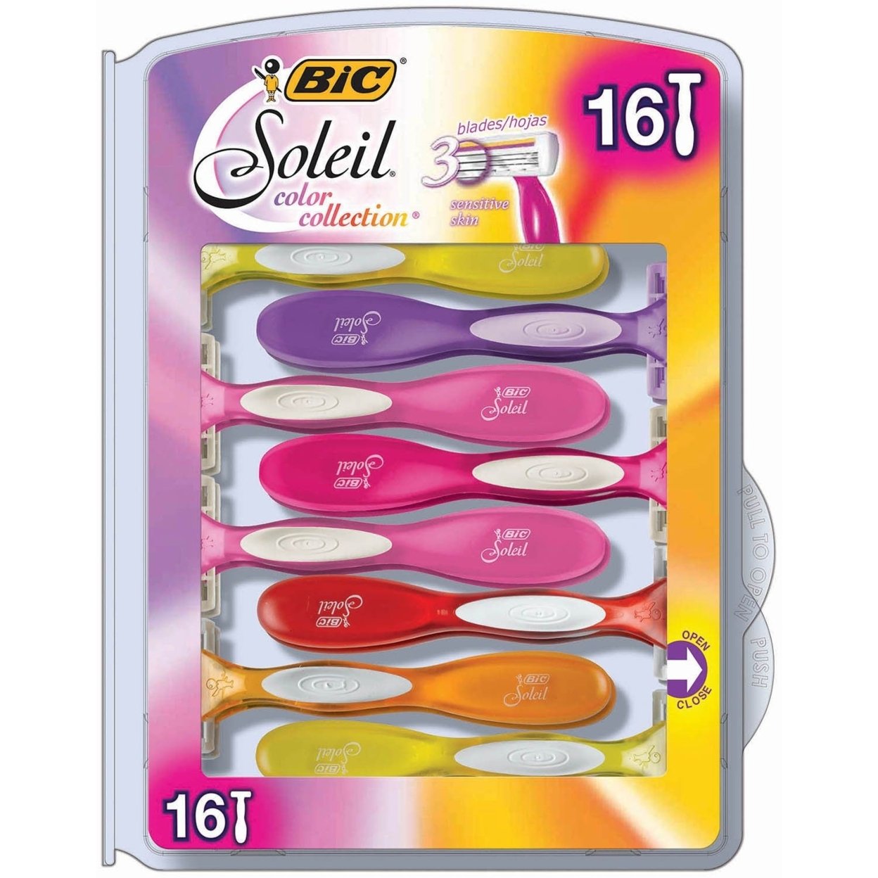 BIC Soleil Color Collection Razors (16 Count)